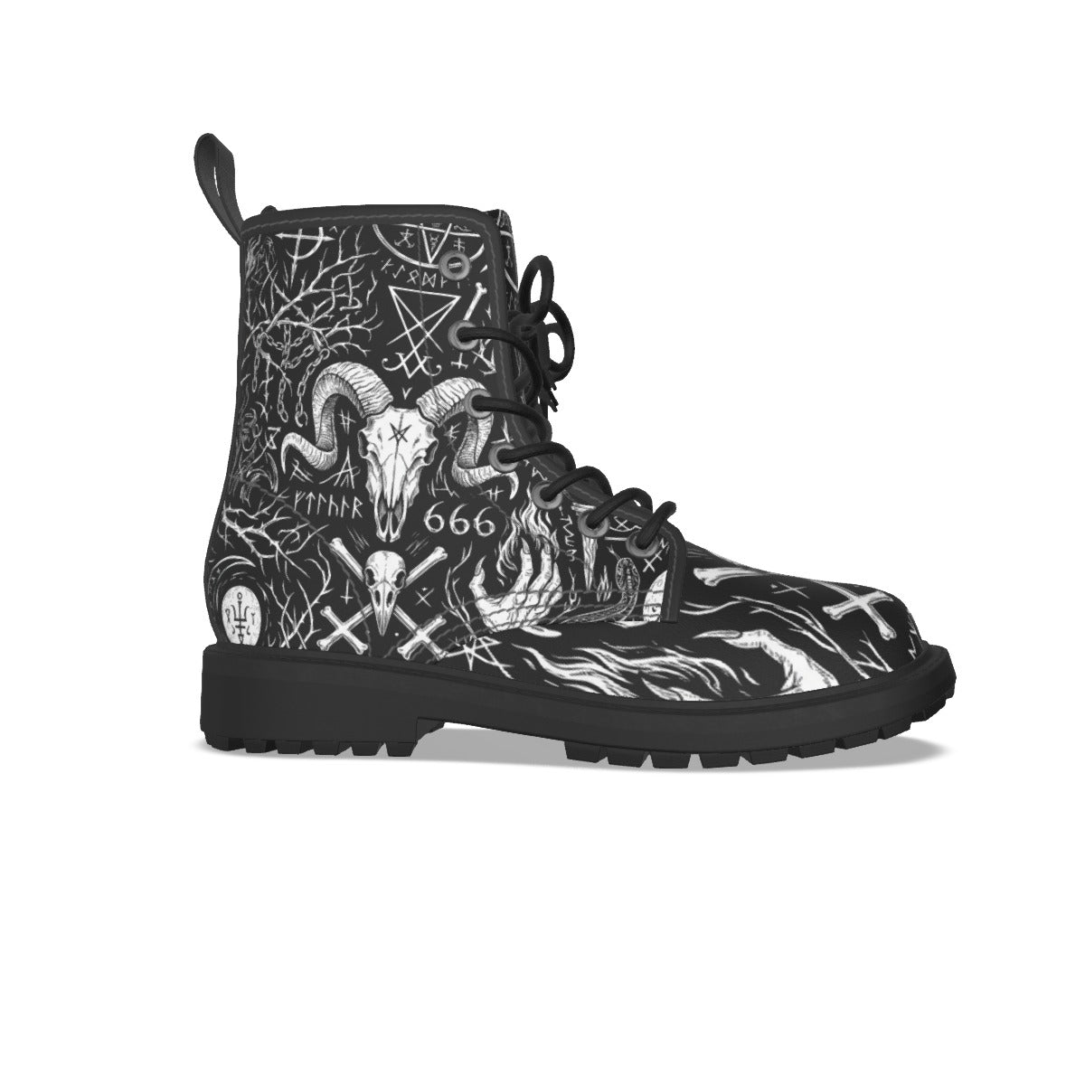Thulsa Dooms Women's  Martin Short Boots