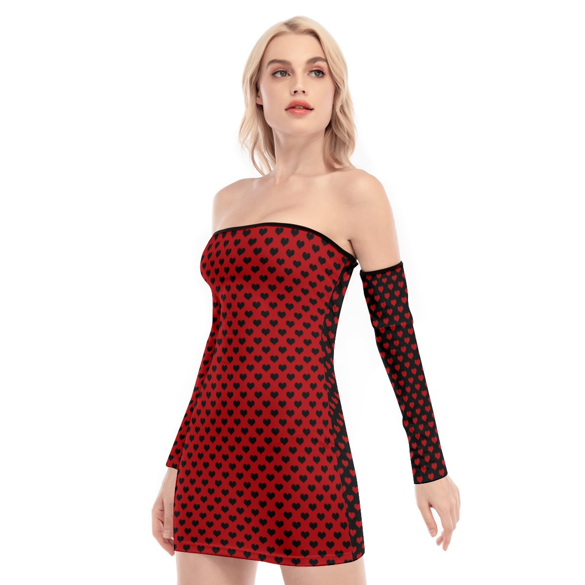 Heartarche Lace-up Dress