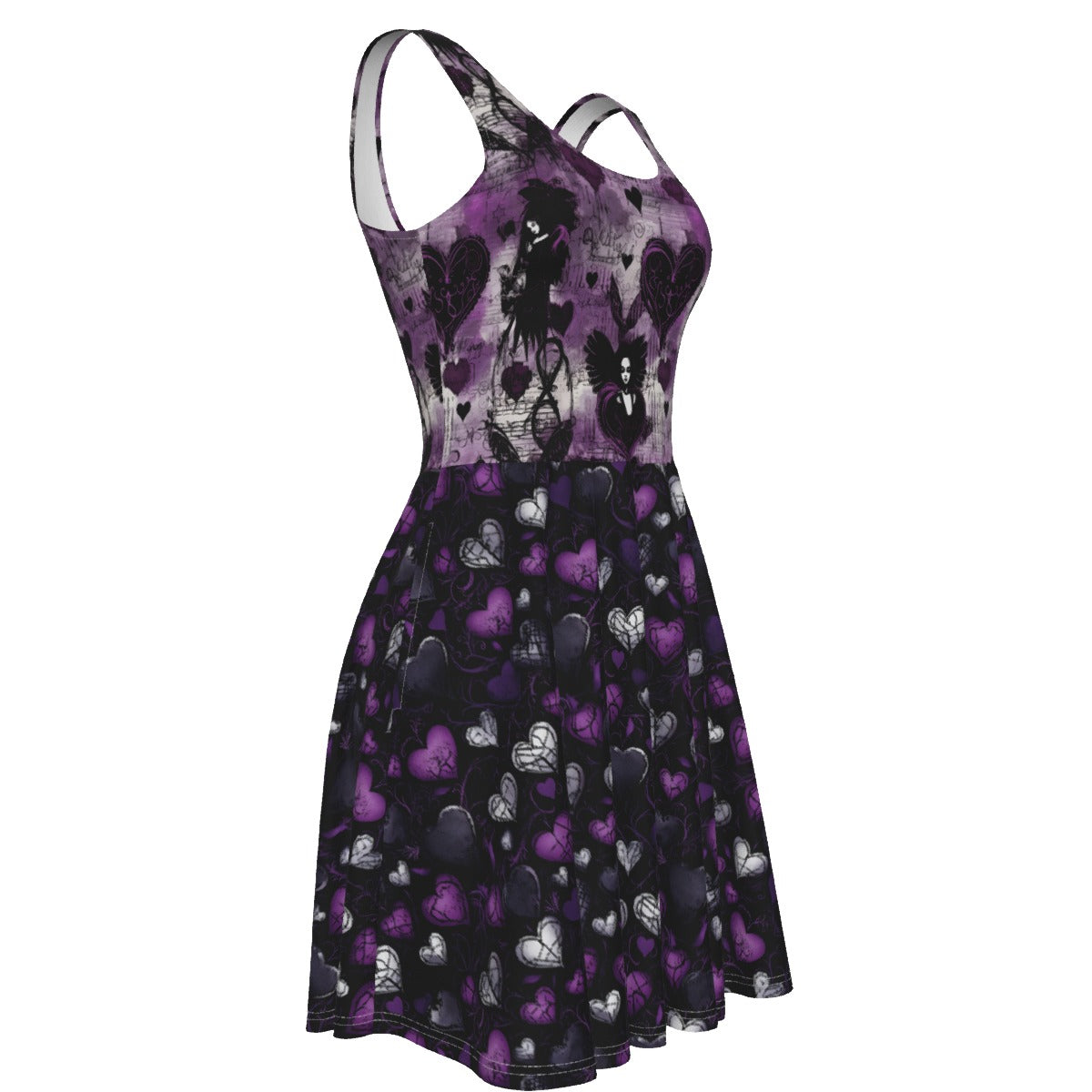 Purple Rain Tank Vest Dres