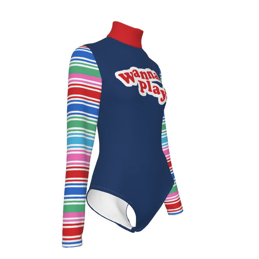 Wanna Play Long Sleeve Bodysuit