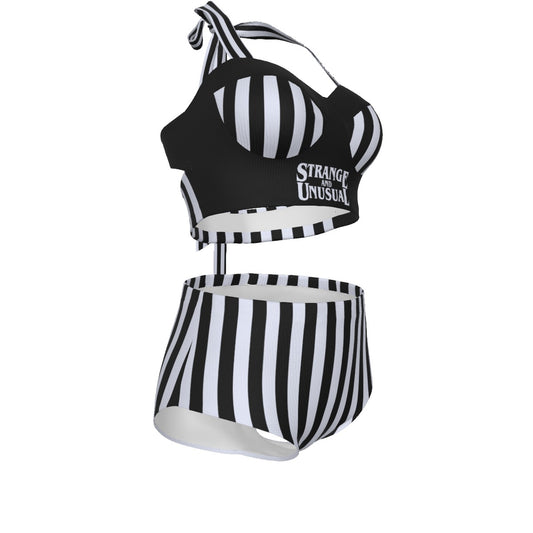 Strange & Unusual Pinup Vintage Swimsuit Set