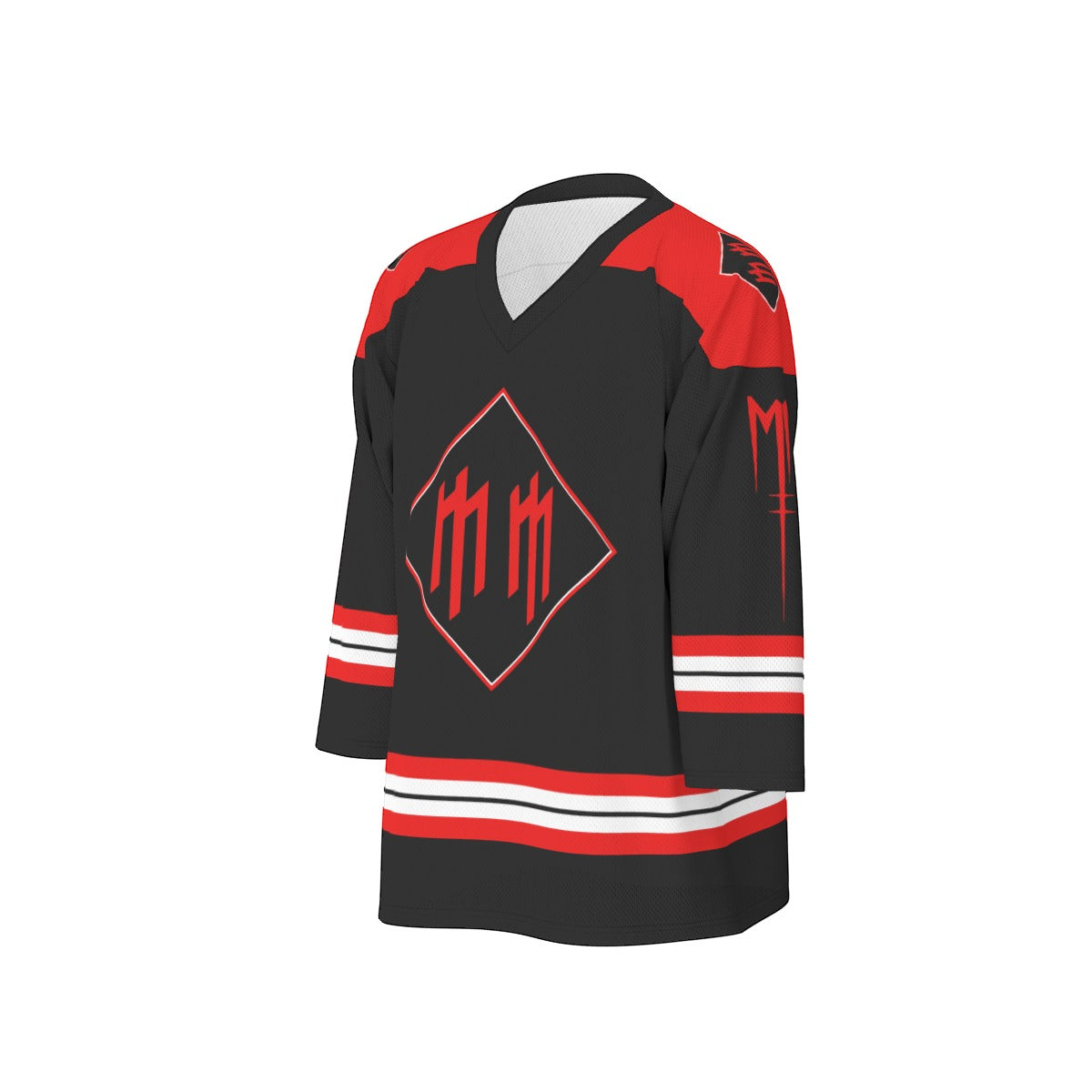 Marilyn Mason Unisex V-neck Hockey Jersey