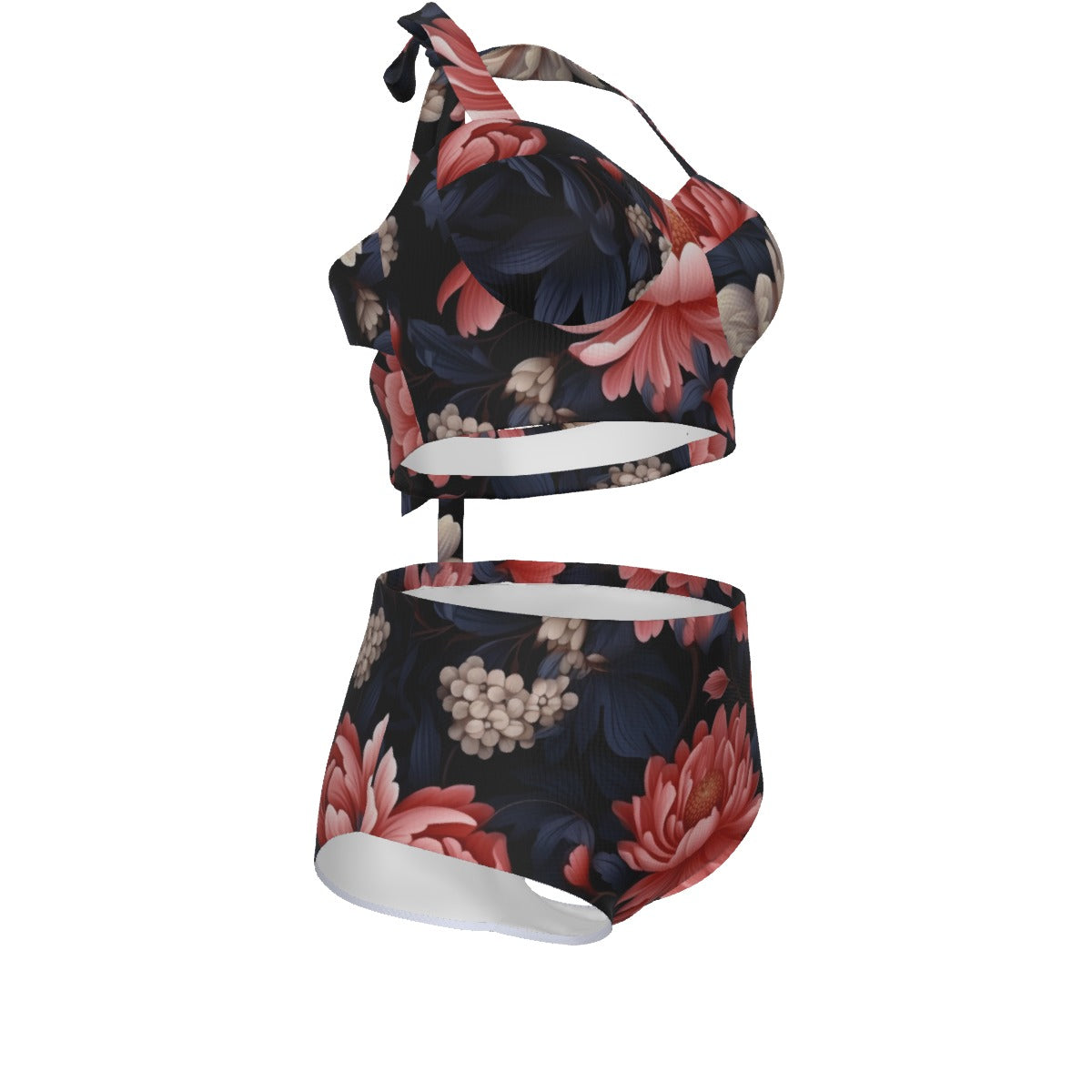 Full Bloom v.2 Pinup Vintage Swimsuit Set