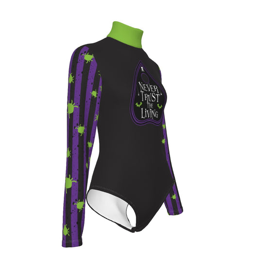 Never Trust Long Sleeve Bodysuit