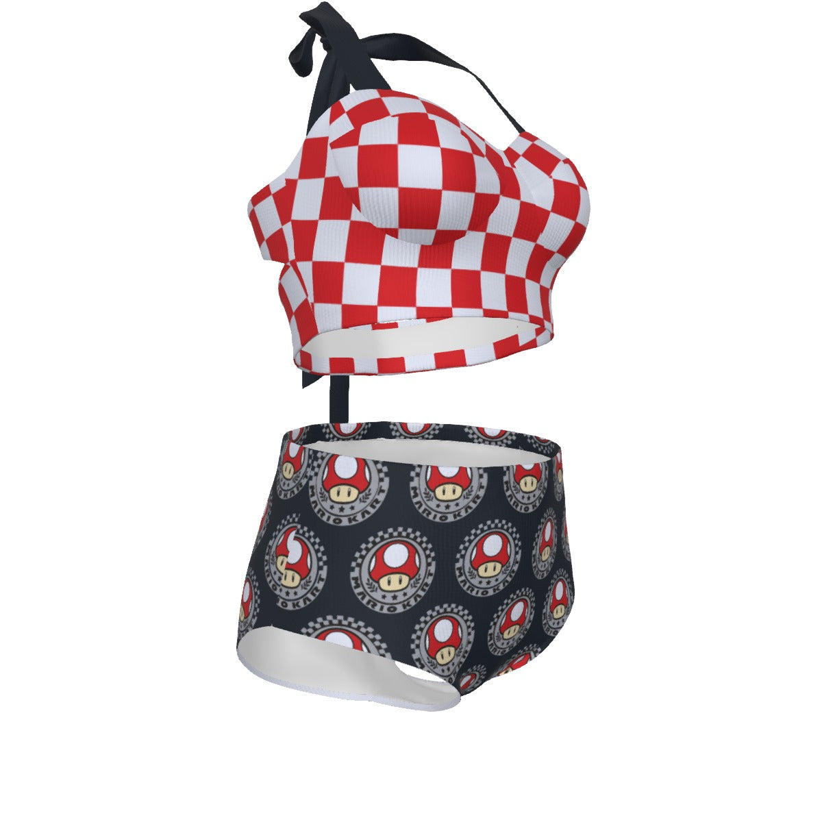 Grand Marshal Pinup Vintage Swimsuit Set