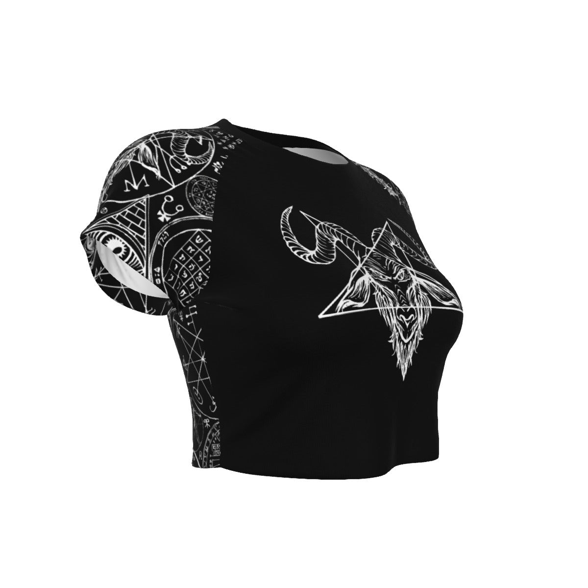 Dark Alchemy Raglan Cropped T-shirt & Panties