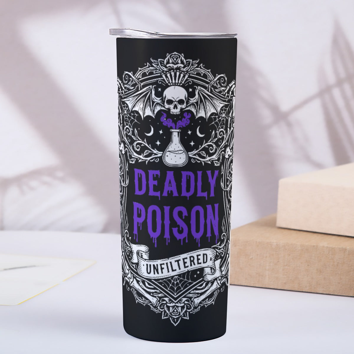 Nightshade - Stainless Steel 20oz Skinny Tumbler