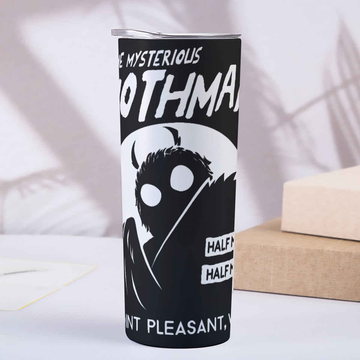 MothMan - Stainless Steel 20oz Skinny Tumbler