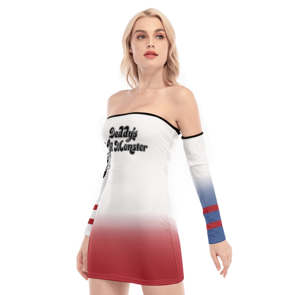 Harley Quinn Lace-up Dress