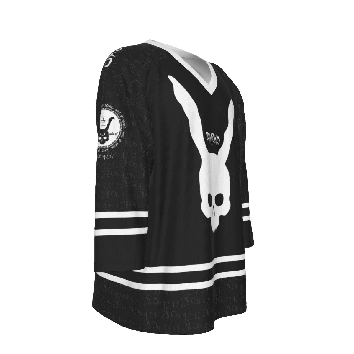 DarkO Unisex V-neck Hockey Jersey