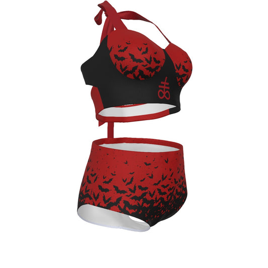 Vamp Pinup Vintage Swimsuit Set
