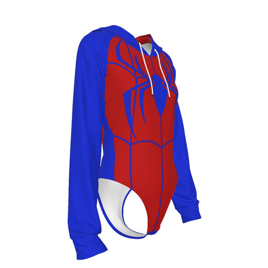 Spiderverse Hooded Bodysuit