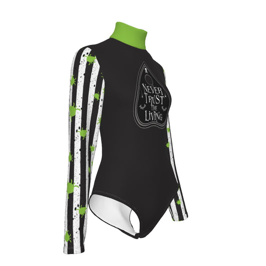 Never Trust Long Sleeve Bodysuit