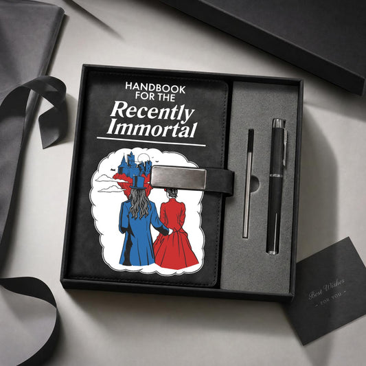 Recently Immortal Notebook Gift Set with Metal Pen
