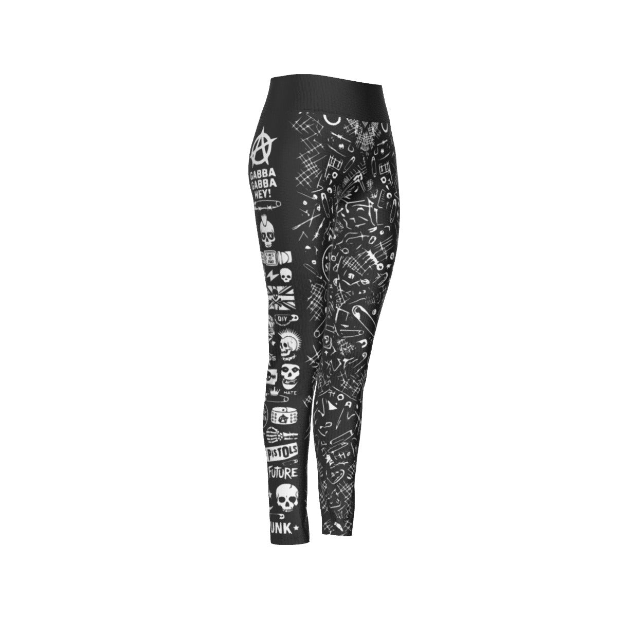 Punk is Not Dead High Waist Leggings