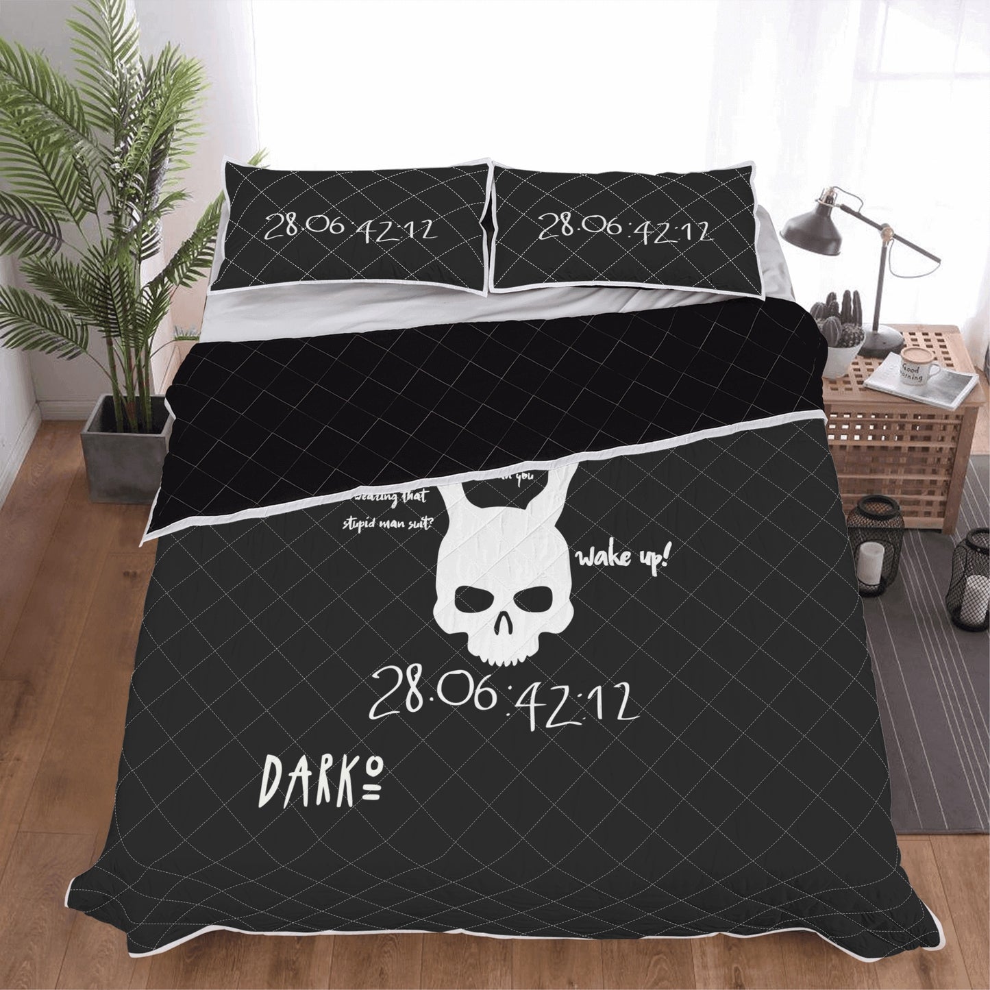 DarkO Quilt Bed Set