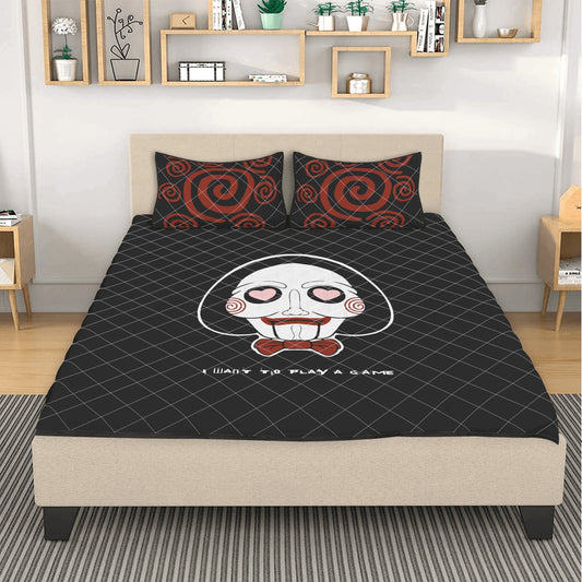 Jigsaw Quilt Bed Set