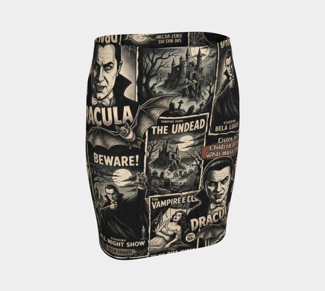 1931 Dracula | Bela Lugosi  Fitted Dress