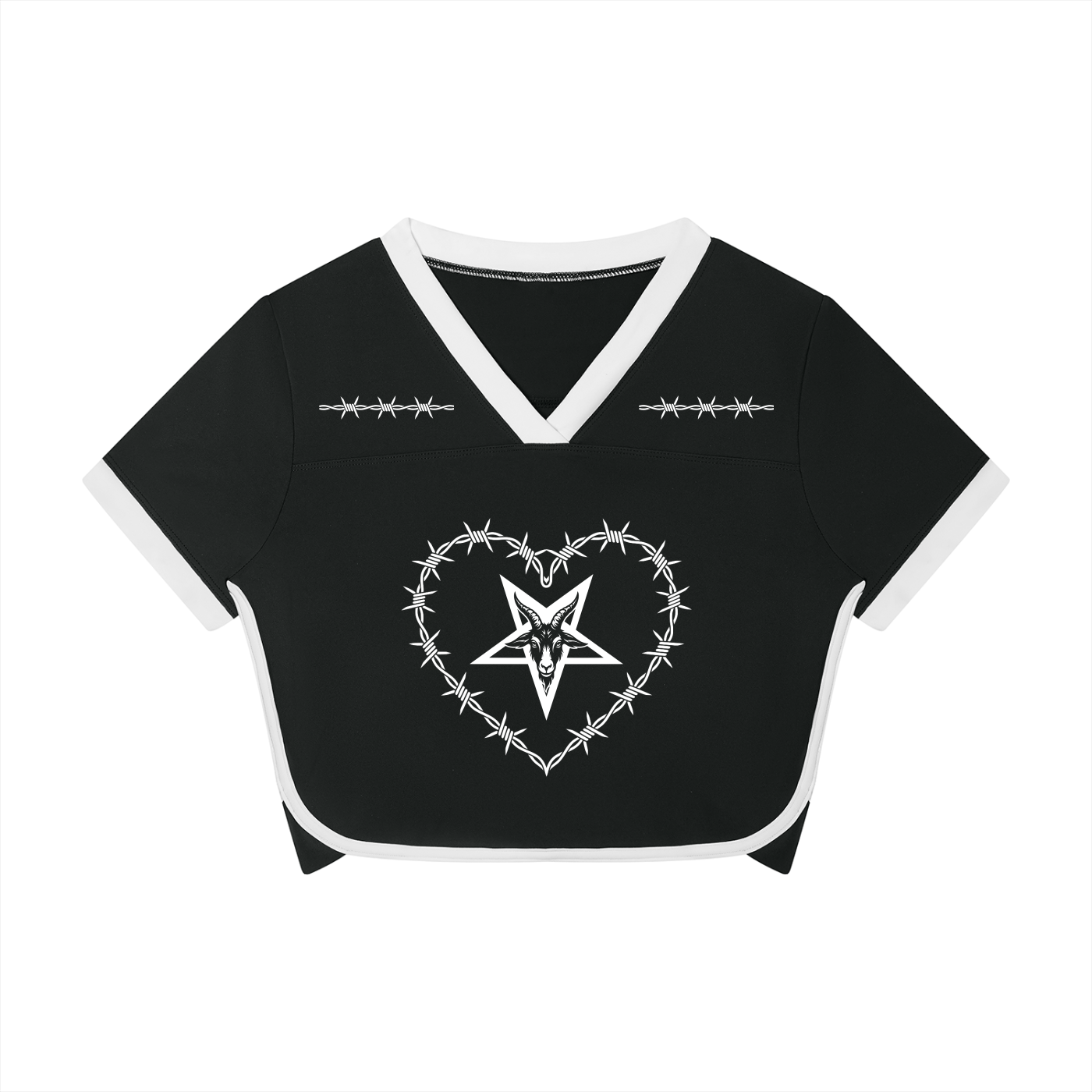 Black Doe Color Block Performance T-Shirt