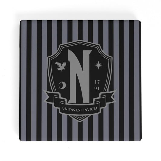 Nevermore Academy Ceramic Coasters Set