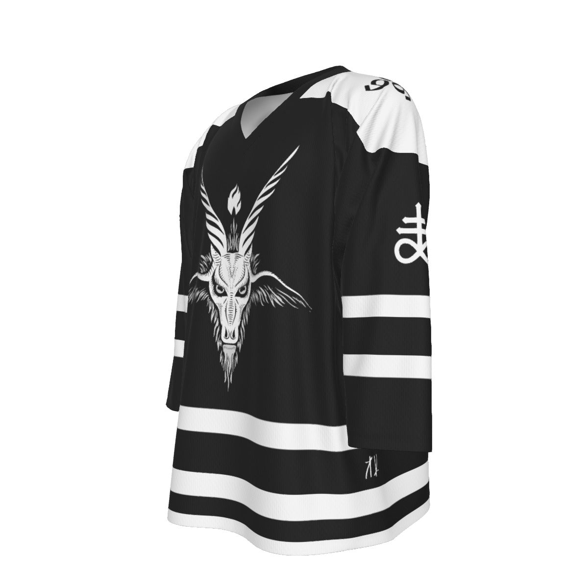 Baphomet V.2 Unisex V-neck Hockey Jersey