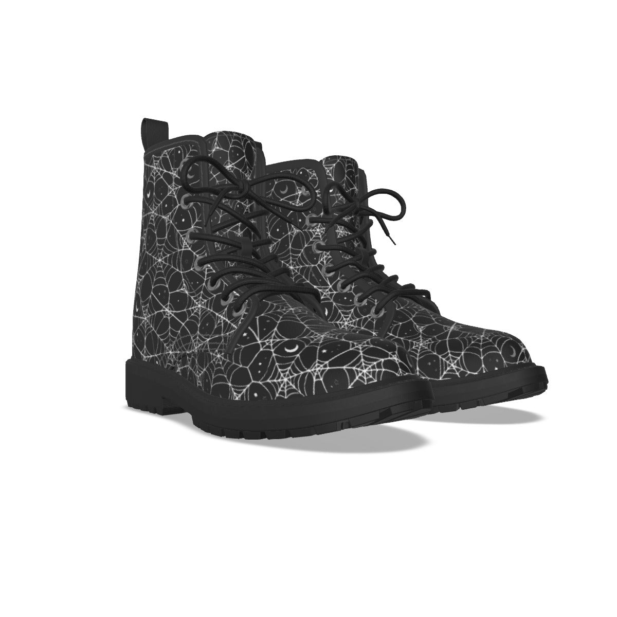 Cosmic Web Women's  Martin Short Boots