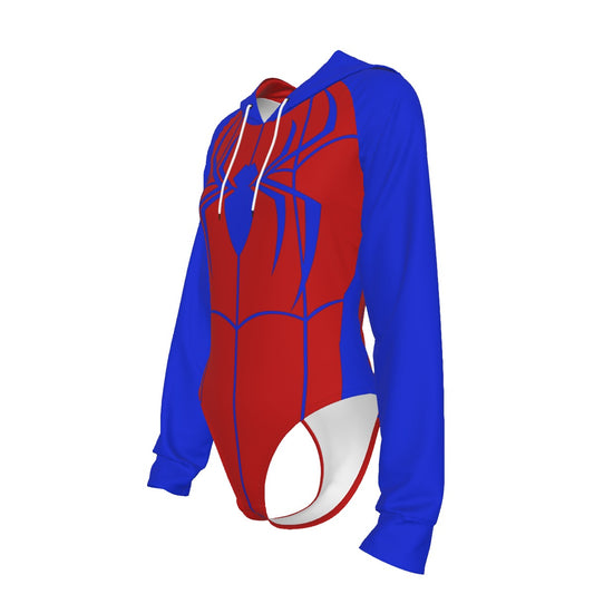 Spiderverse Hooded Bodysuit