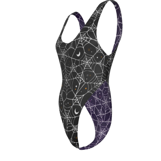 Cosmic Web One-piece Reversable Swimsuit