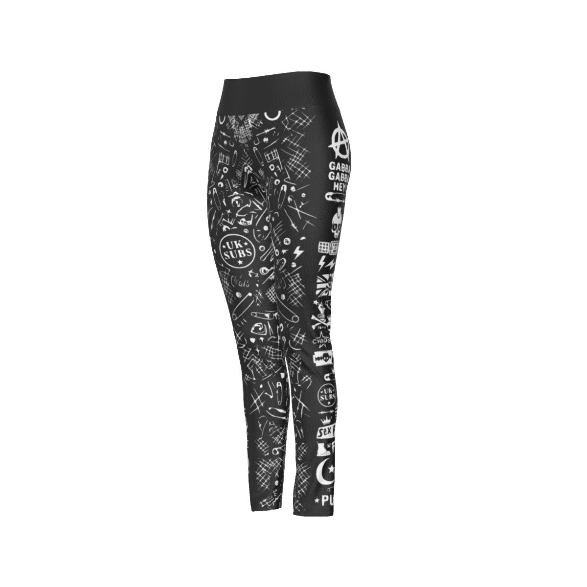 Punk is Not Dead High Waist Leggings