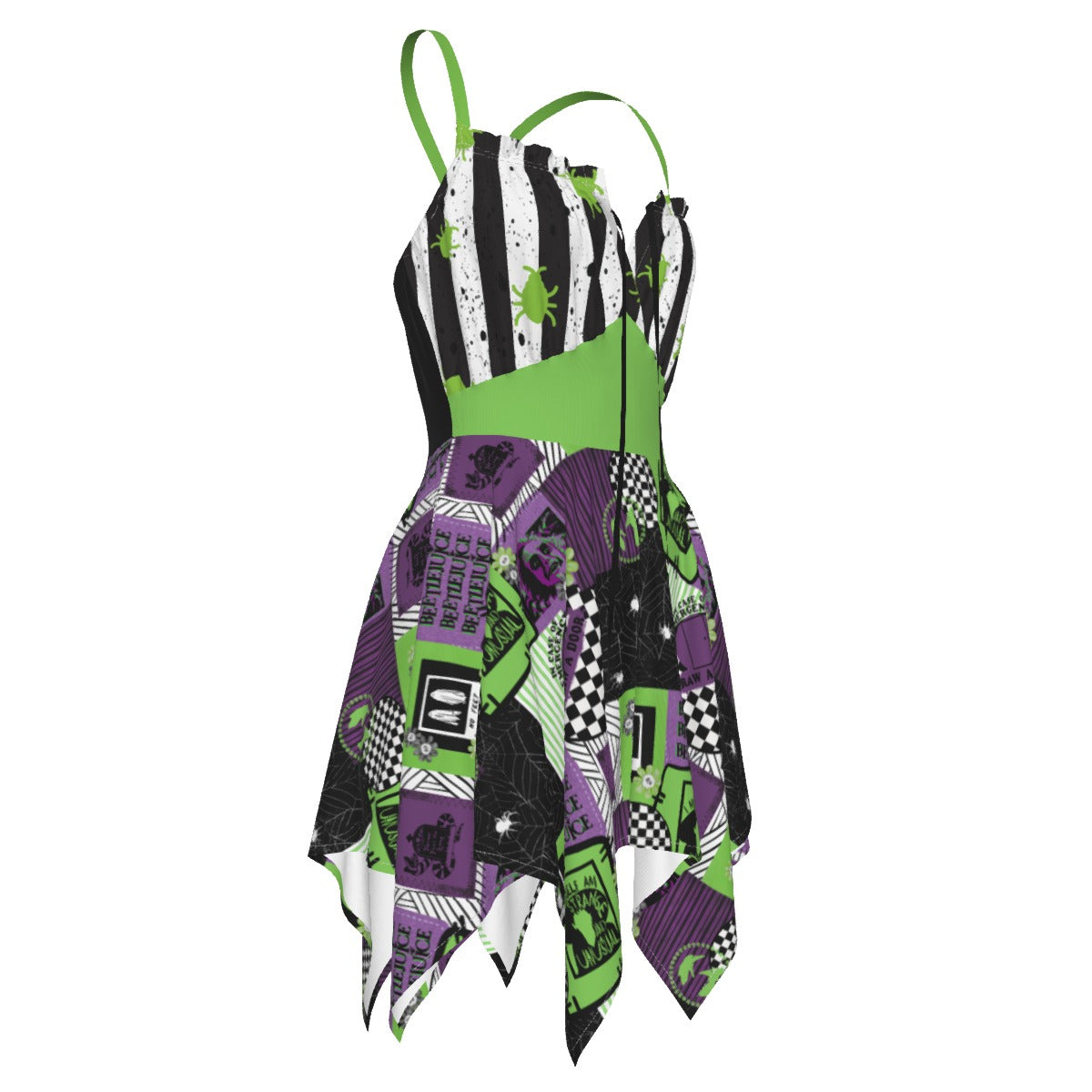 Strange & Unusual Sleeveless Slip Dress