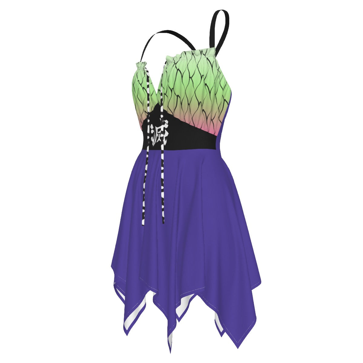 Demon Slayer Shinobu Sleeveless Dress