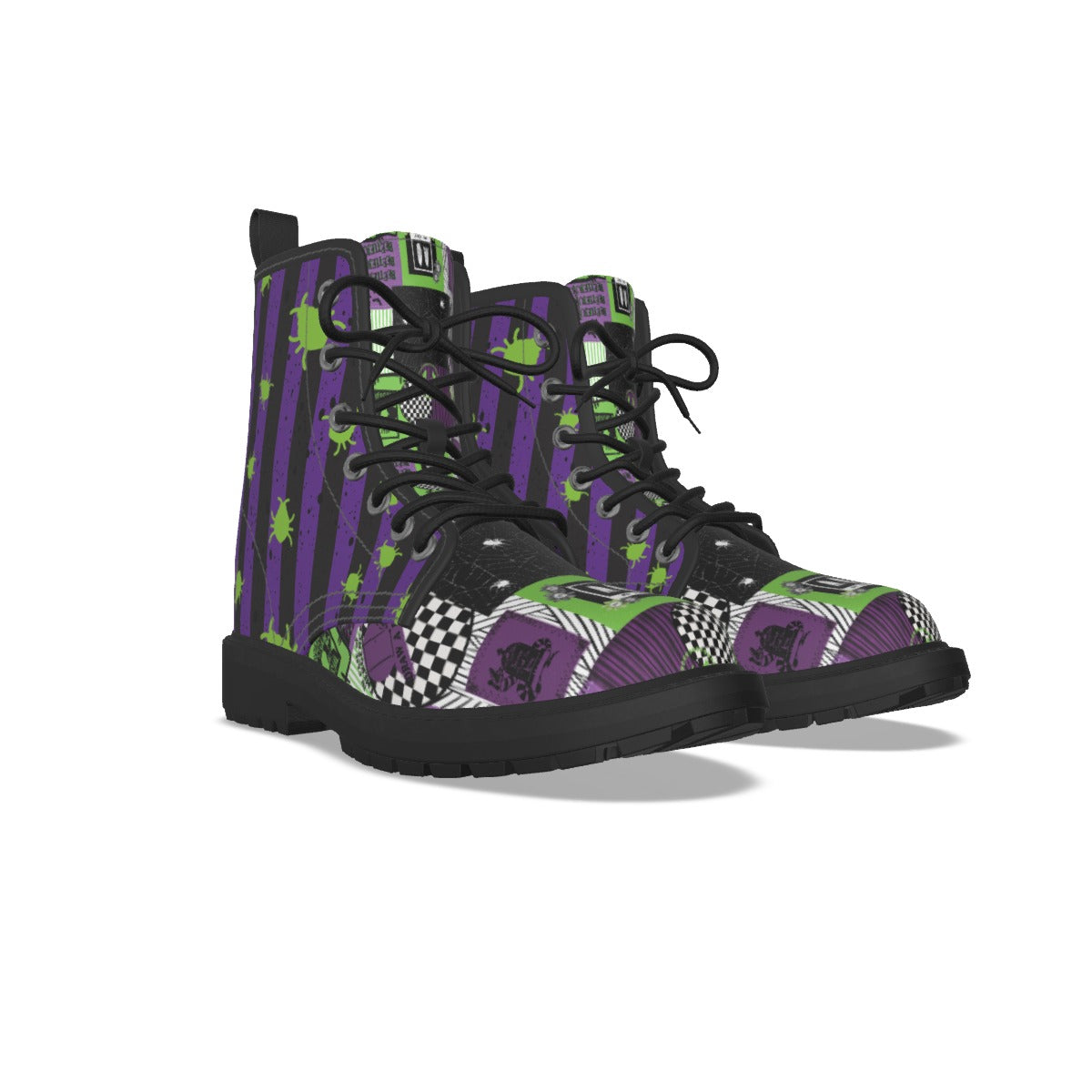 Recently Deceased (Purple) Women's  Martin Short Boots
