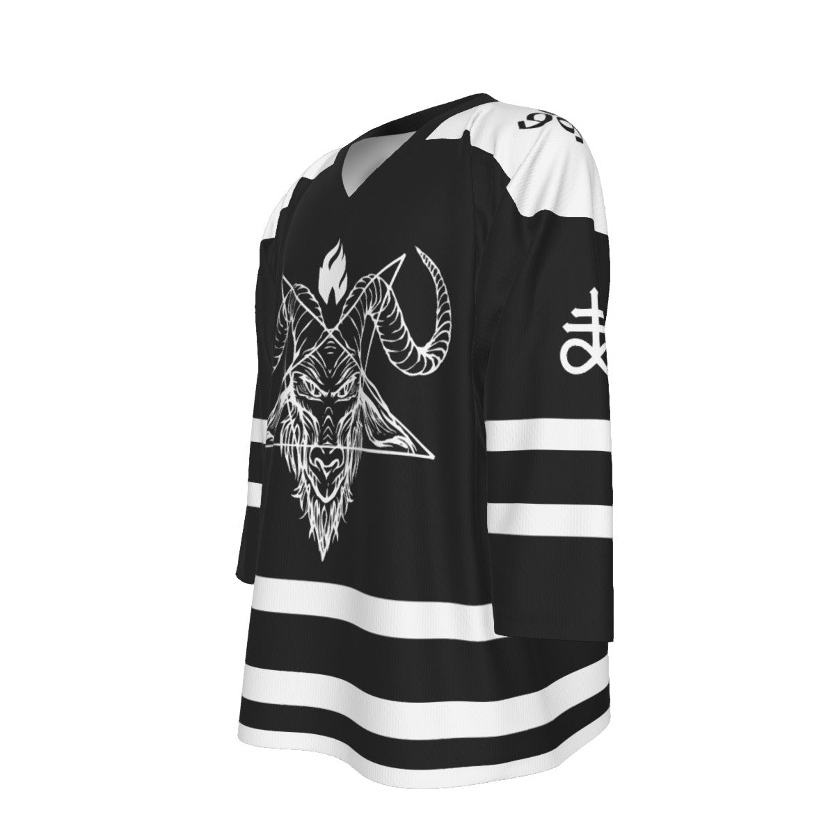 Gothicc Unisex V-neck Hockey Jersey