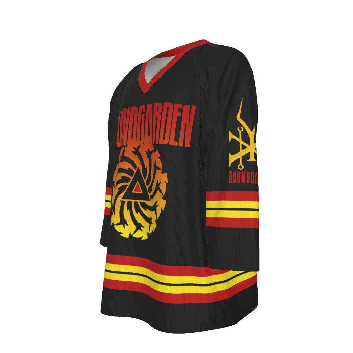 Soundgarden Unisex V-neck Hockey Jersey
