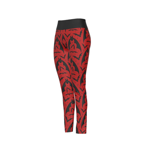 Bat Attack High Waist Leggings