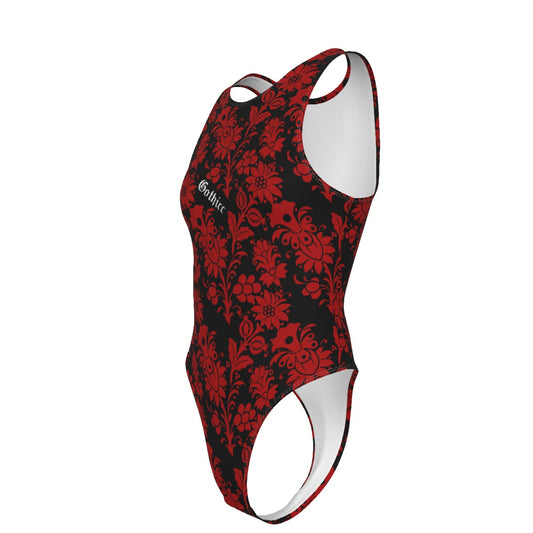 Gothicc Flowers (red) Tank Bodysuit