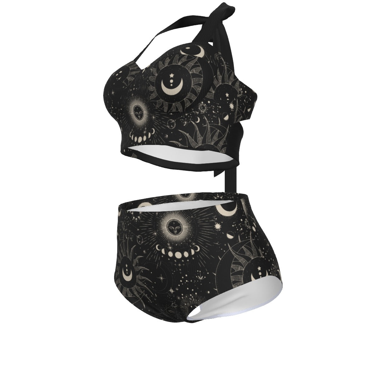 Stardust Pinup Vintage Swimsuit Set