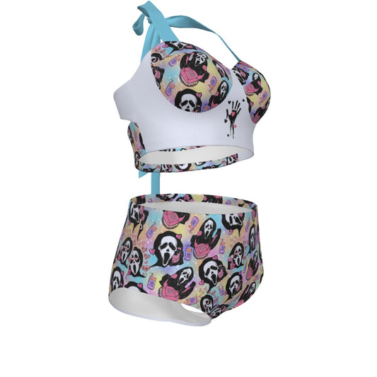Call Me Pinup Vintage Swimsuit Set