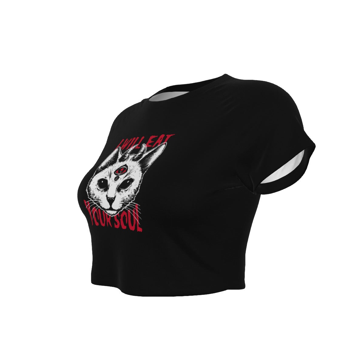 HellCat Raglan Cropped T-shirt & Panties