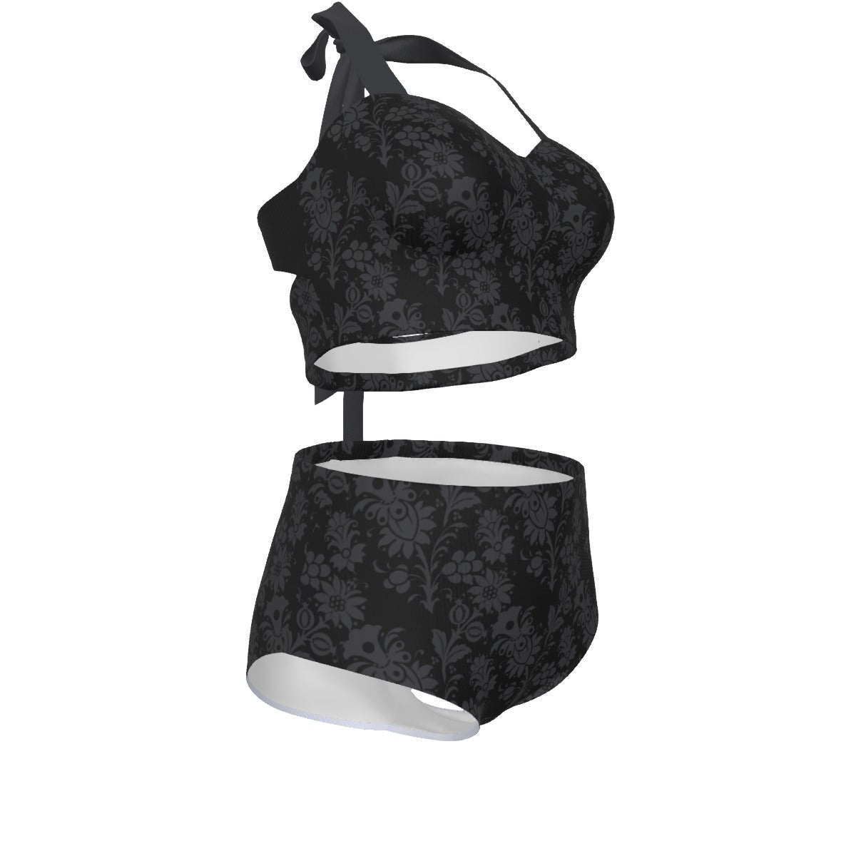 Dorian Gray Pinup Vintage Swimsuit Set