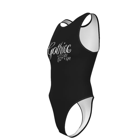 Gothicc Flowers Tank Bodysuit