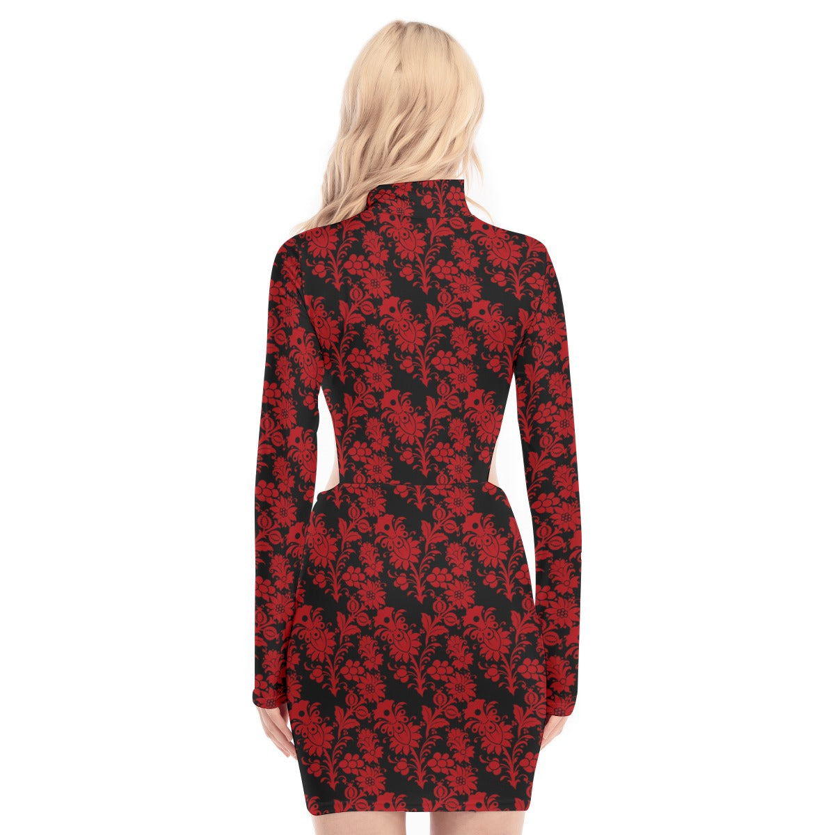 Spider Lilly Waist Hollow Hip Dress