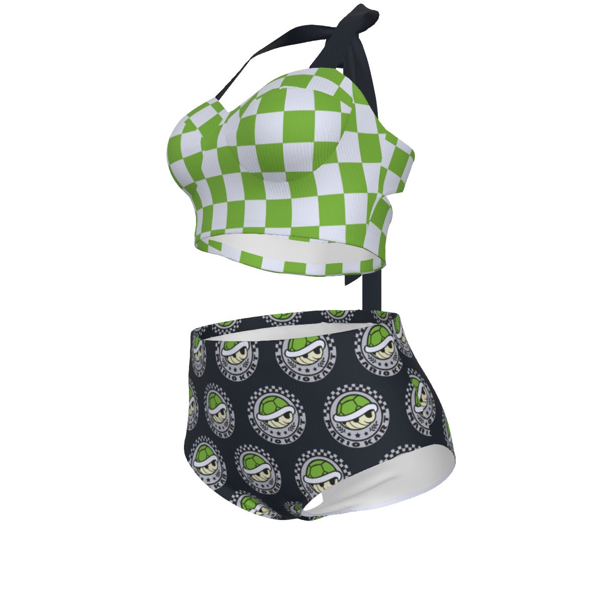 Grand Marshal Pinup Vintage Swimsuit Set