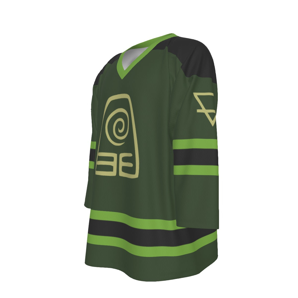 Avatar / Earth Kingdom Unisex V-neck Hockey Jersey