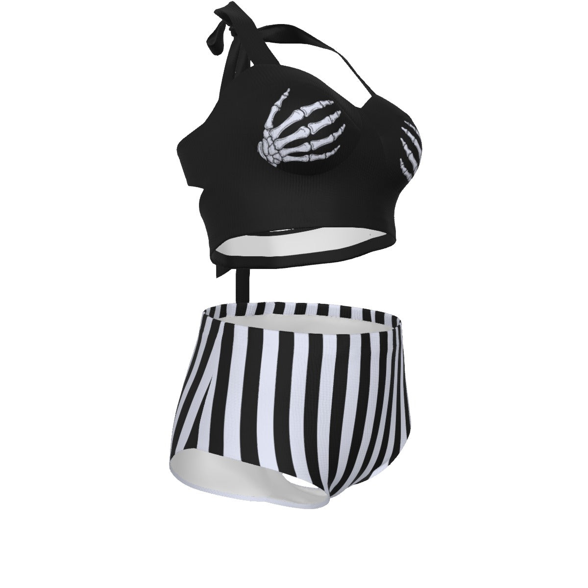 Handful of Love Pinup Vintage Swimsuit Set