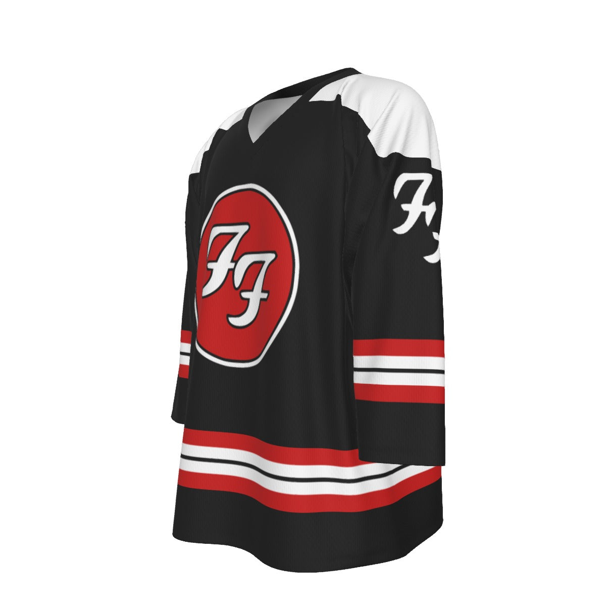 Foo Fighters Unisex V-neck Hockey Jersey