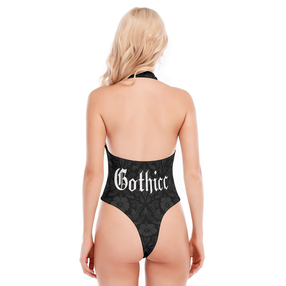 Gothicc Backless Bodysuit