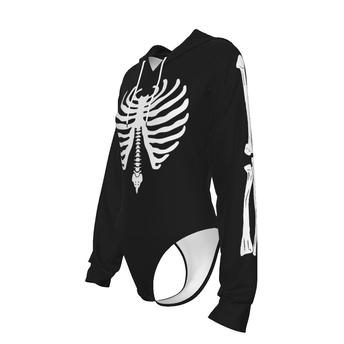 Bad 2 the Bone Hooded Bodysuit