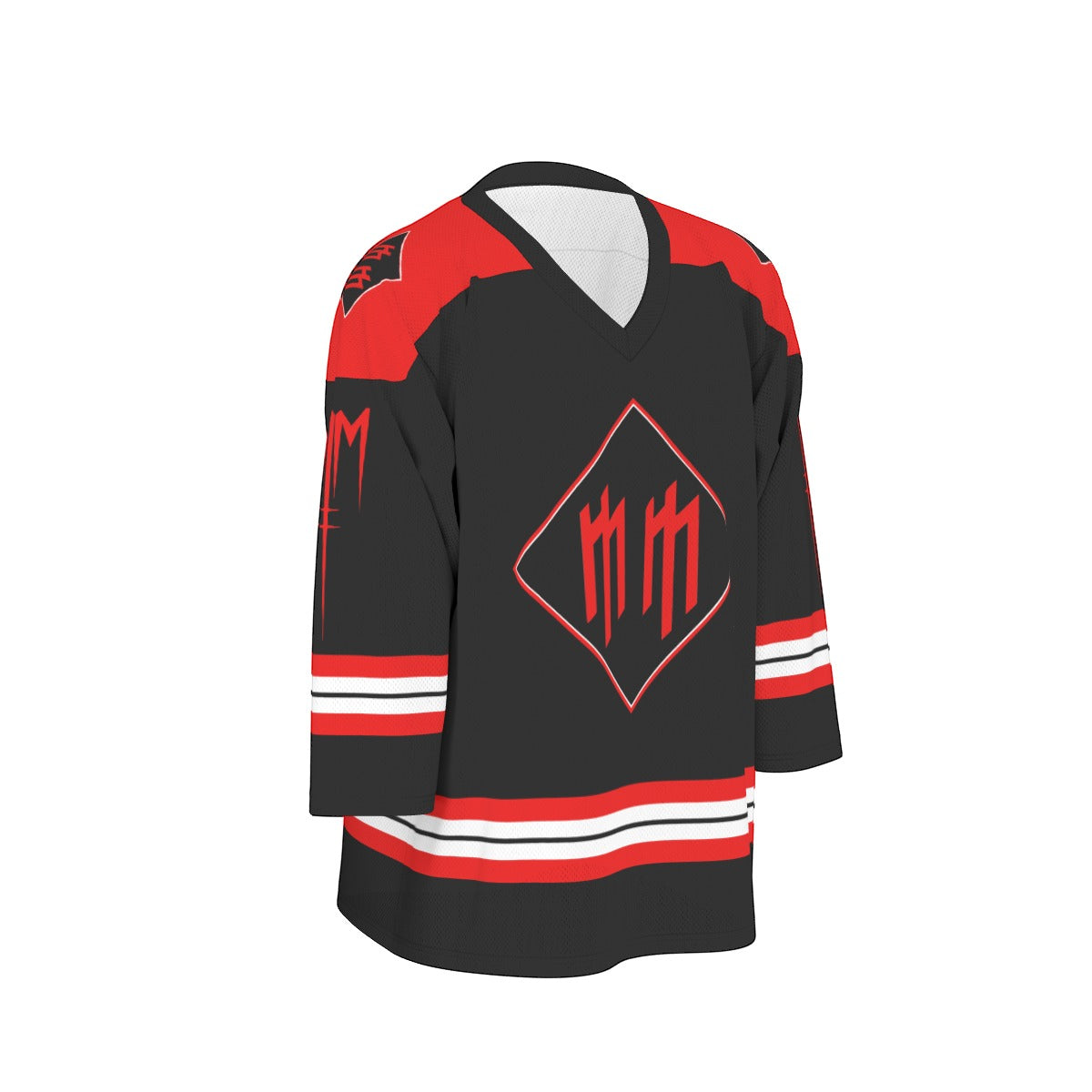 Marilyn Mason Unisex V-neck Hockey Jersey