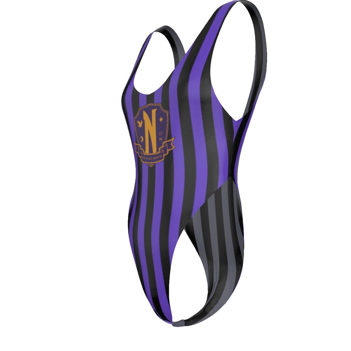 Nevermore Academy One-piece Reversable Swimsuit